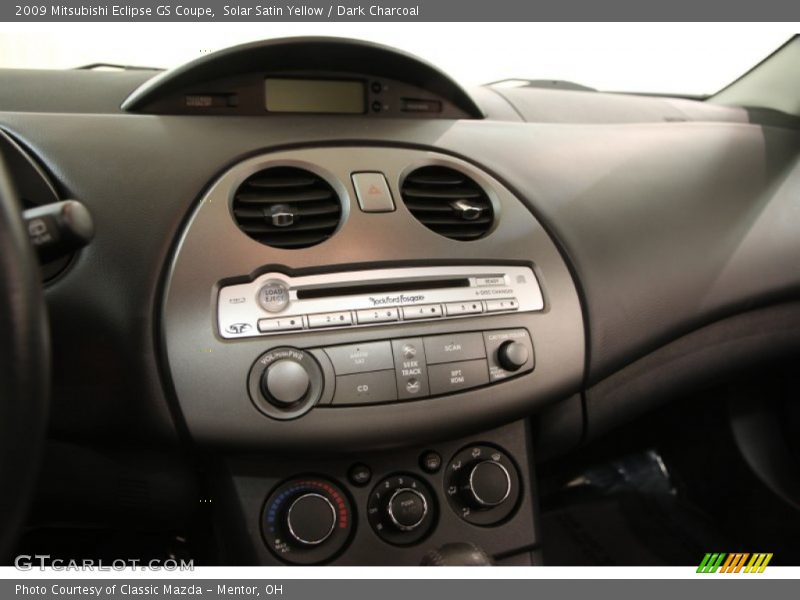 Solar Satin Yellow / Dark Charcoal 2009 Mitsubishi Eclipse GS Coupe