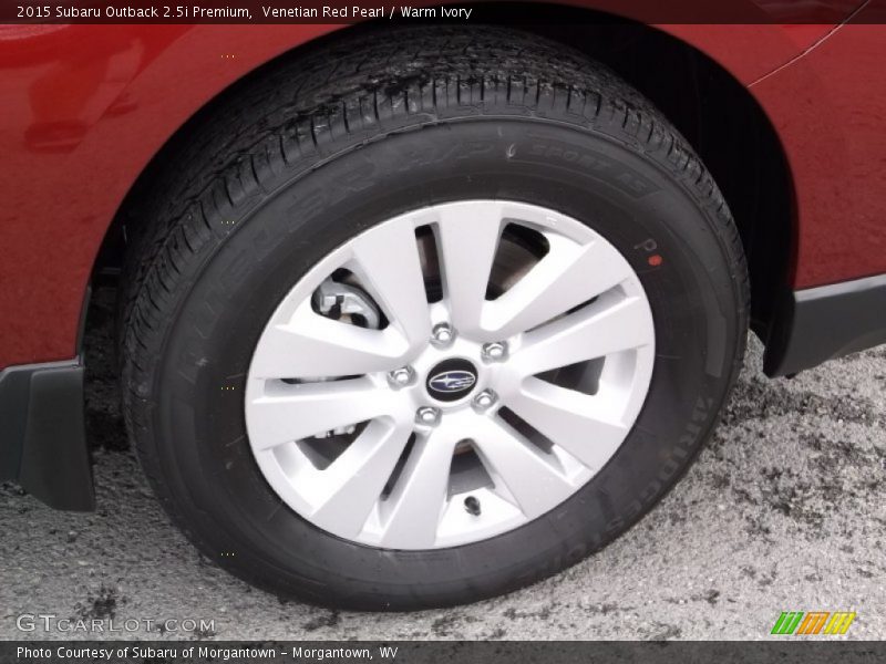 Venetian Red Pearl / Warm Ivory 2015 Subaru Outback 2.5i Premium