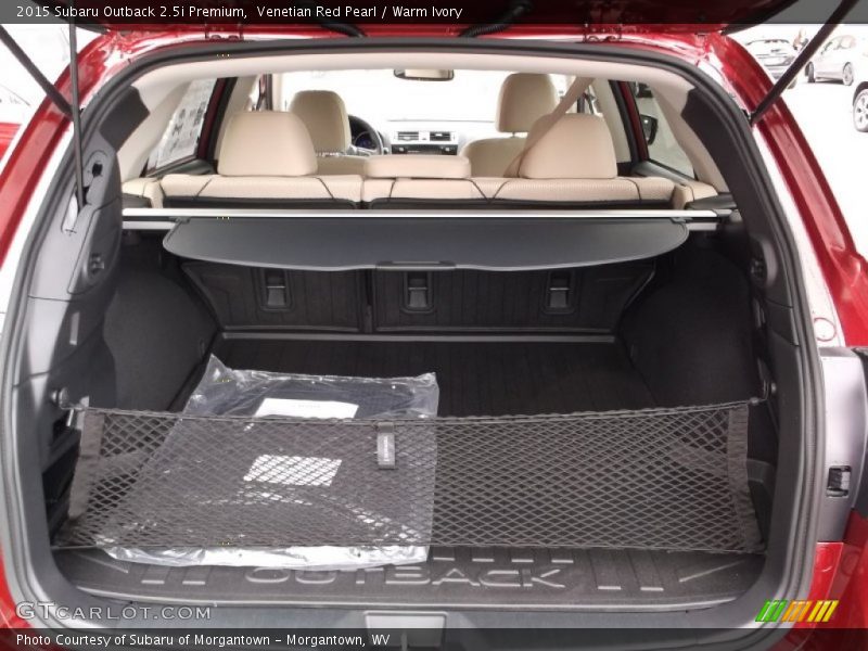  2015 Outback 2.5i Premium Trunk