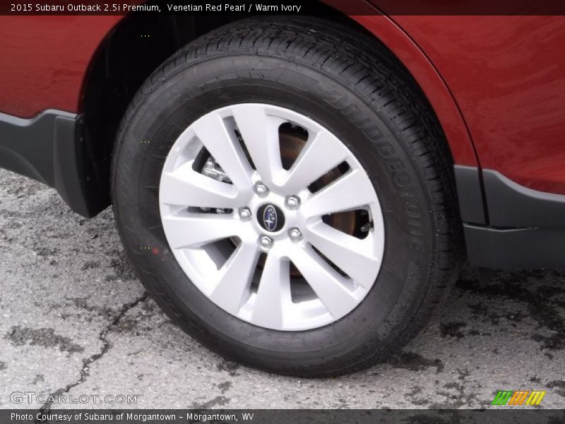 Venetian Red Pearl / Warm Ivory 2015 Subaru Outback 2.5i Premium