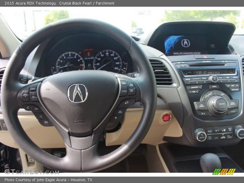 Crystal Black Pearl / Parchment 2015 Acura RDX Technology