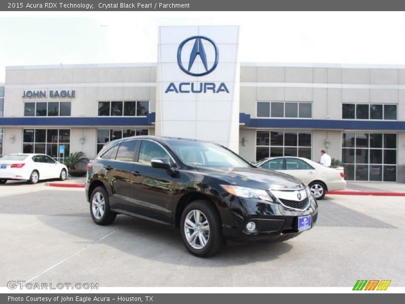 Crystal Black Pearl / Parchment 2015 Acura RDX Technology