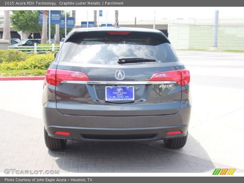 Graphite Luster Metallic / Parchment 2015 Acura RDX Technology