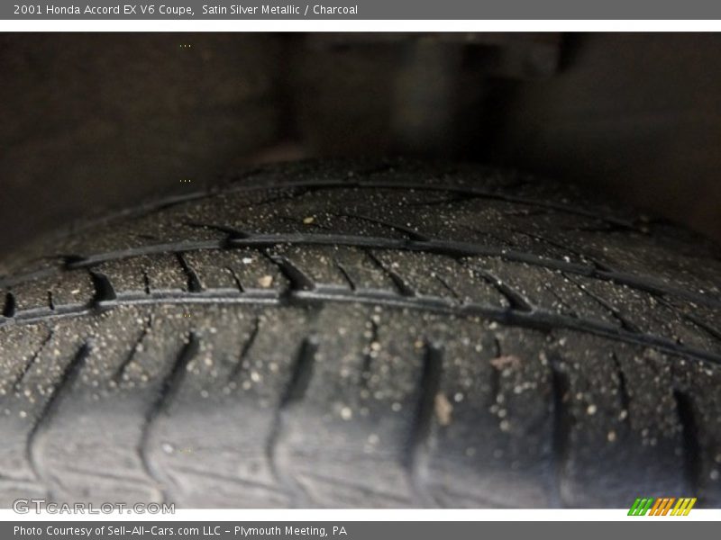 Satin Silver Metallic / Charcoal 2001 Honda Accord EX V6 Coupe