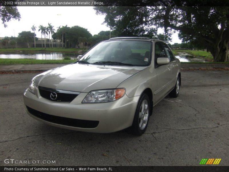 Front 3/4 View of 2002 Protege LX