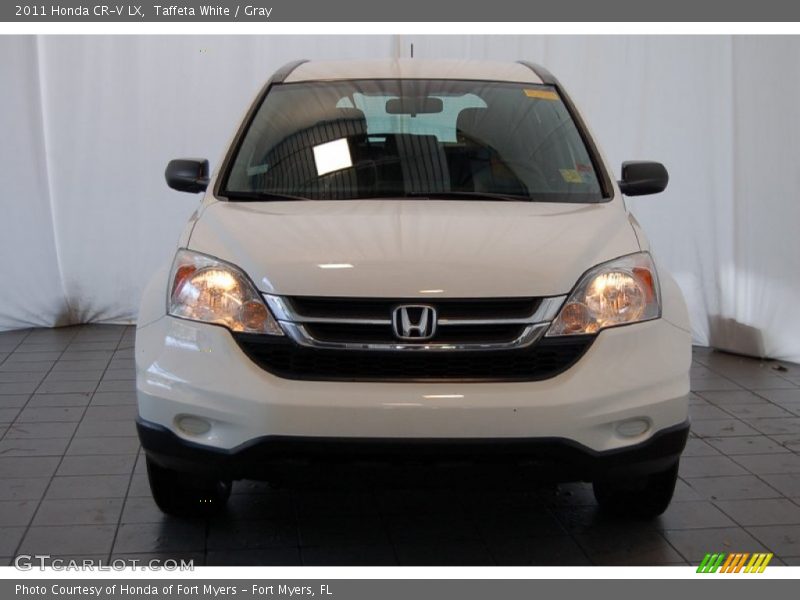 Taffeta White / Gray 2011 Honda CR-V LX