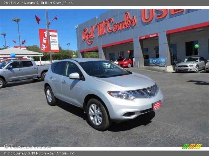 Brilliant Silver / Black 2014 Nissan Murano S