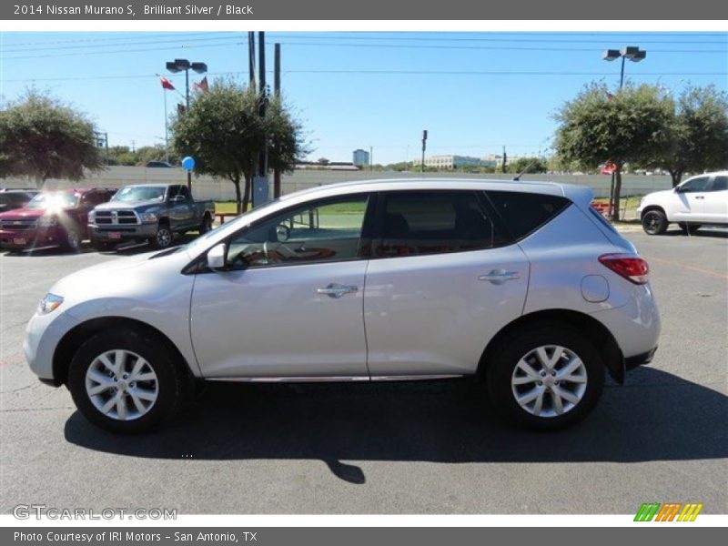 Brilliant Silver / Black 2014 Nissan Murano S