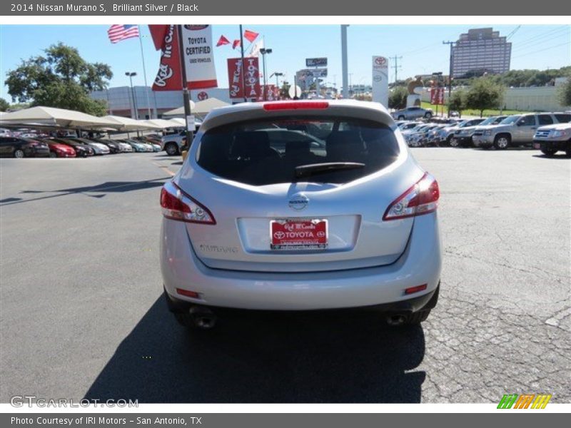 Brilliant Silver / Black 2014 Nissan Murano S
