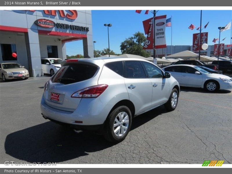 Brilliant Silver / Black 2014 Nissan Murano S
