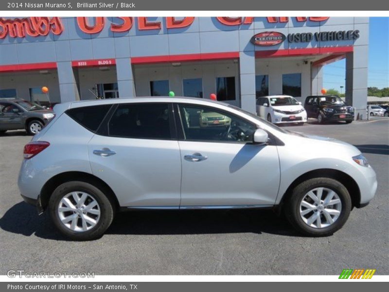Brilliant Silver / Black 2014 Nissan Murano S