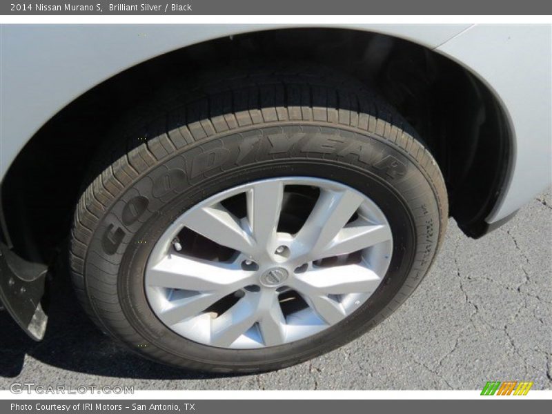 Brilliant Silver / Black 2014 Nissan Murano S