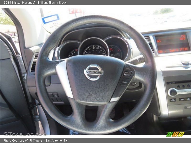Brilliant Silver / Black 2014 Nissan Murano S