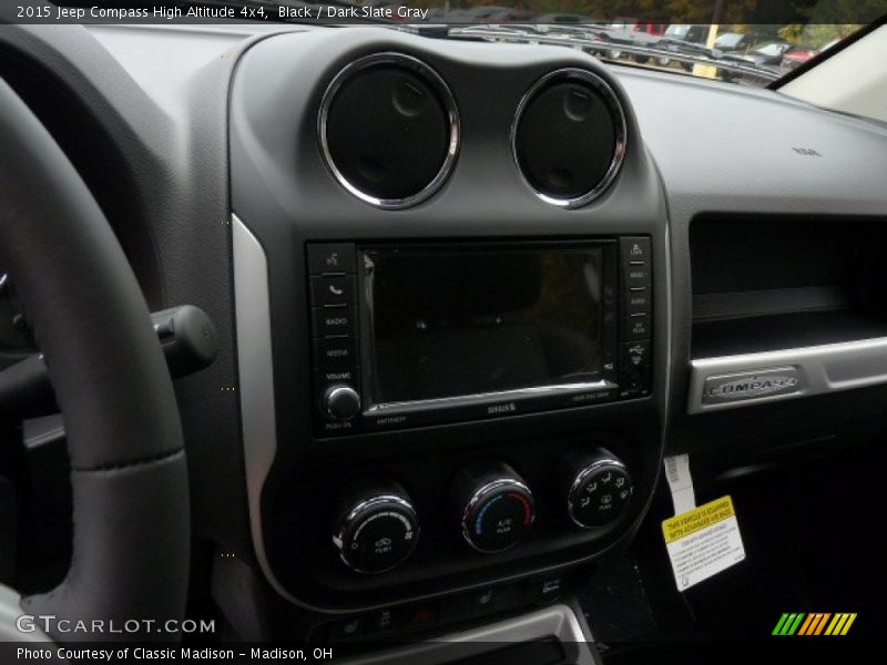 Black / Dark Slate Gray 2015 Jeep Compass High Altitude 4x4