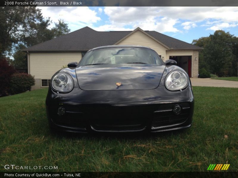 Black / Black 2008 Porsche Cayman S Sport