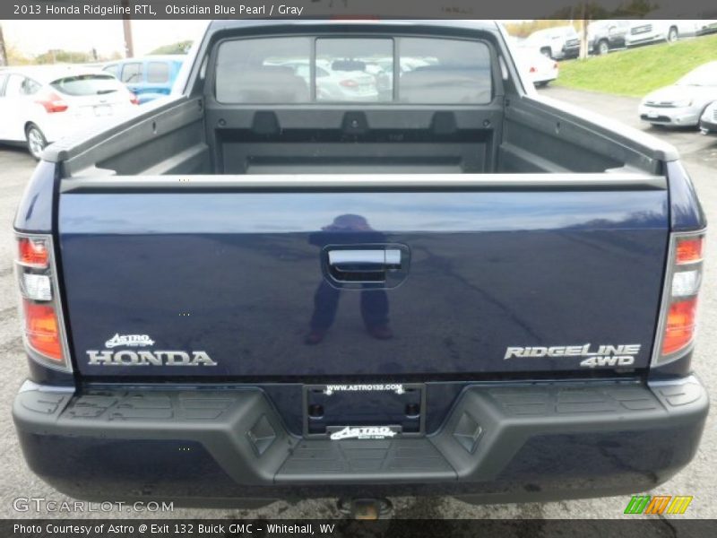 Obsidian Blue Pearl / Gray 2013 Honda Ridgeline RTL