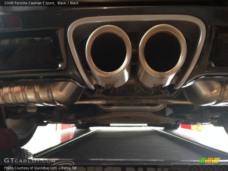 Exhaust of 2008 Cayman S Sport