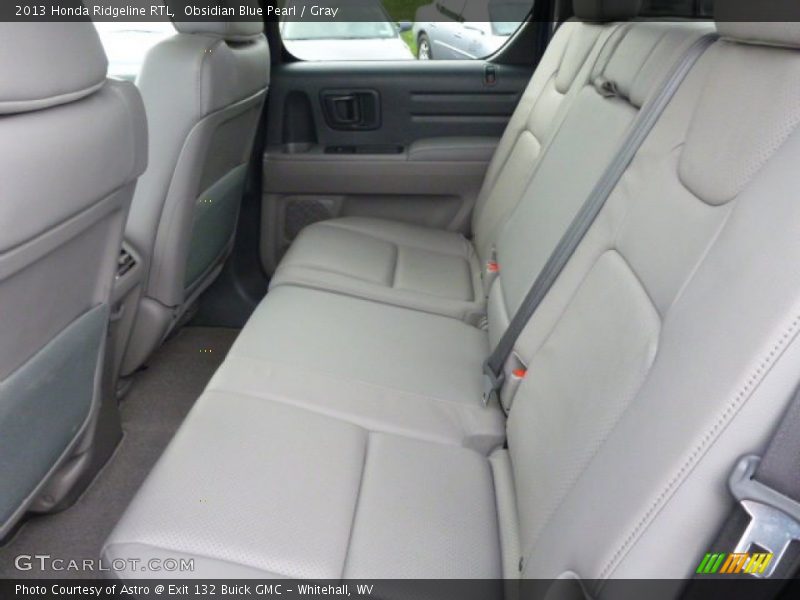 Obsidian Blue Pearl / Gray 2013 Honda Ridgeline RTL