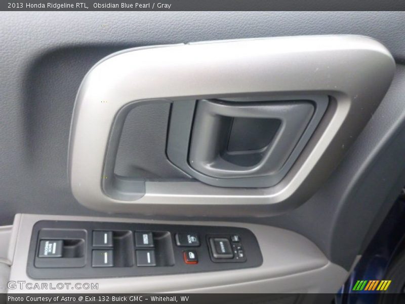 Obsidian Blue Pearl / Gray 2013 Honda Ridgeline RTL