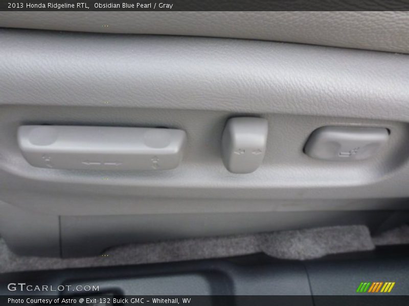 Obsidian Blue Pearl / Gray 2013 Honda Ridgeline RTL