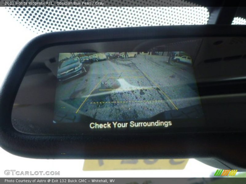 Obsidian Blue Pearl / Gray 2013 Honda Ridgeline RTL