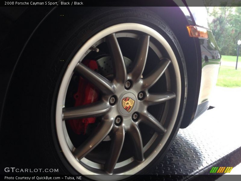 Black / Black 2008 Porsche Cayman S Sport