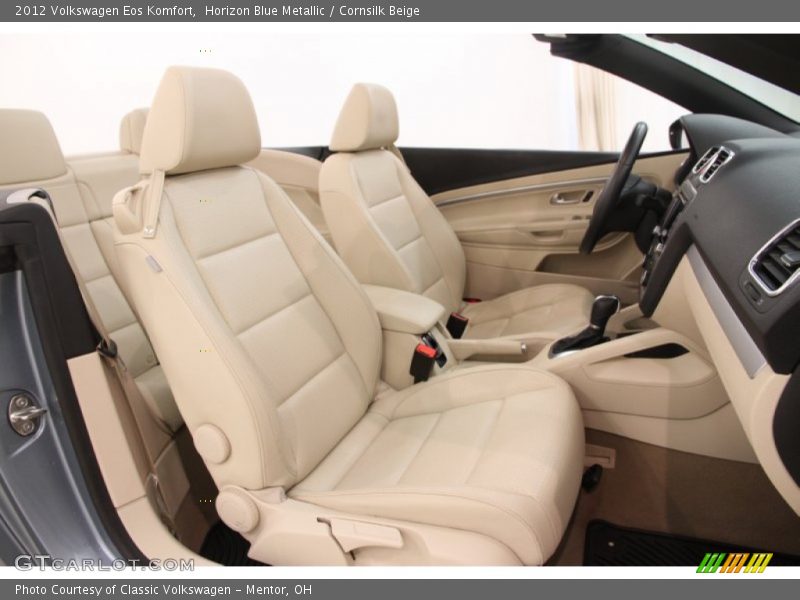 Horizon Blue Metallic / Cornsilk Beige 2012 Volkswagen Eos Komfort