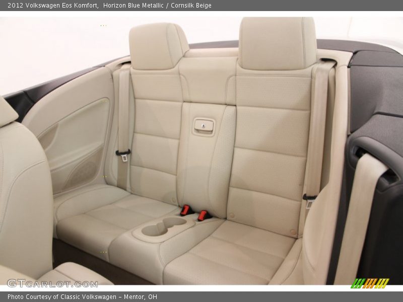 Horizon Blue Metallic / Cornsilk Beige 2012 Volkswagen Eos Komfort