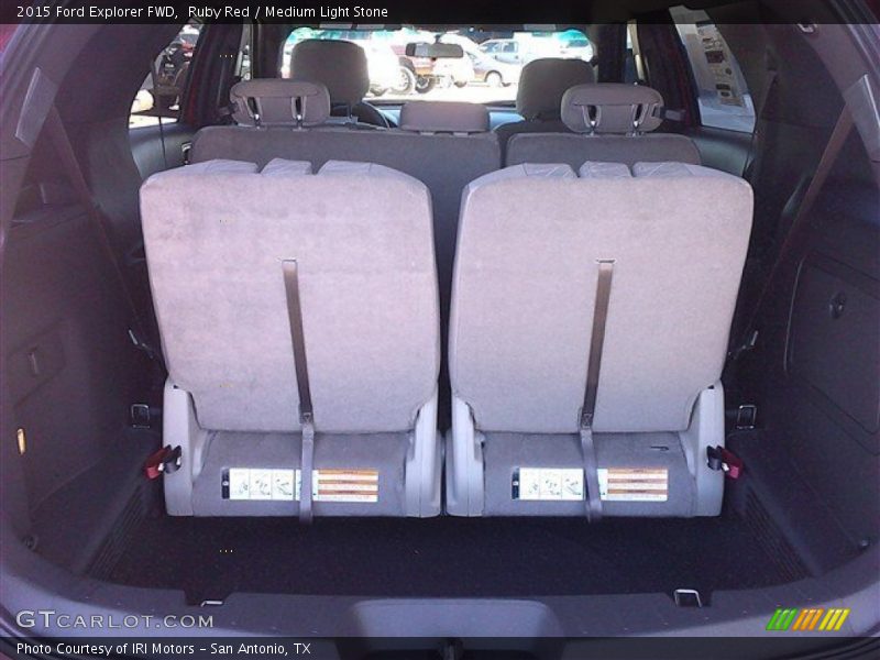 Ruby Red / Medium Light Stone 2015 Ford Explorer FWD