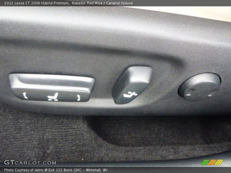 Matador Red Mica / Caramel Nuluxe 2012 Lexus CT 200h Hybrid Premium