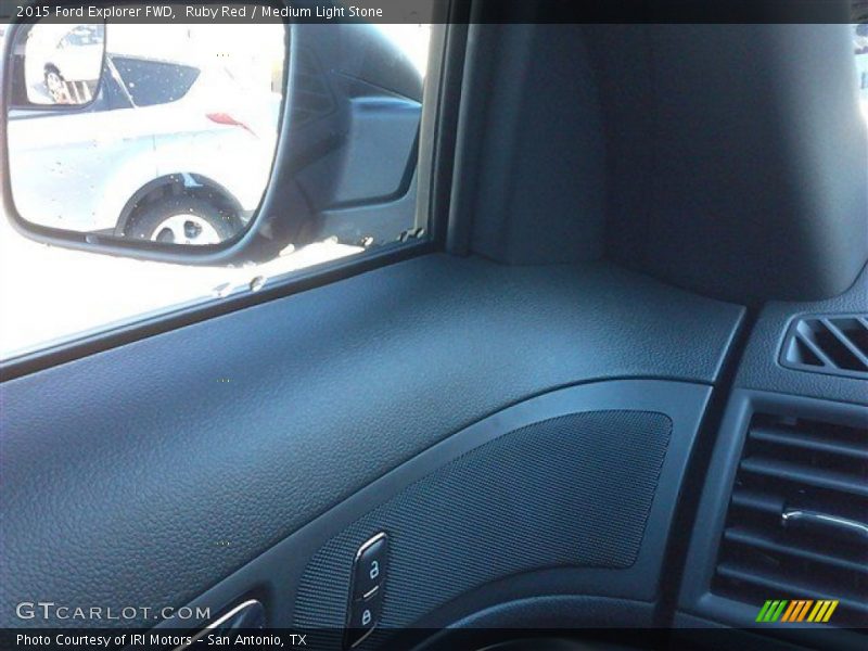 Ruby Red / Medium Light Stone 2015 Ford Explorer FWD