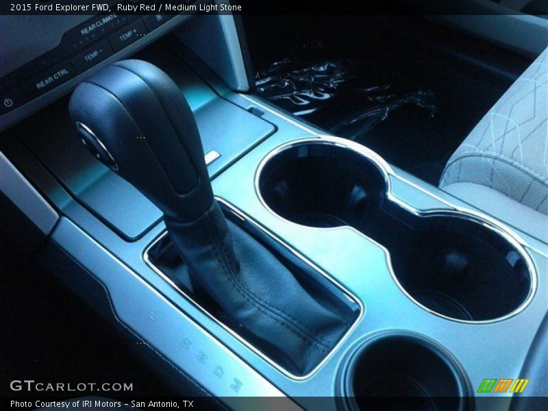 Ruby Red / Medium Light Stone 2015 Ford Explorer FWD