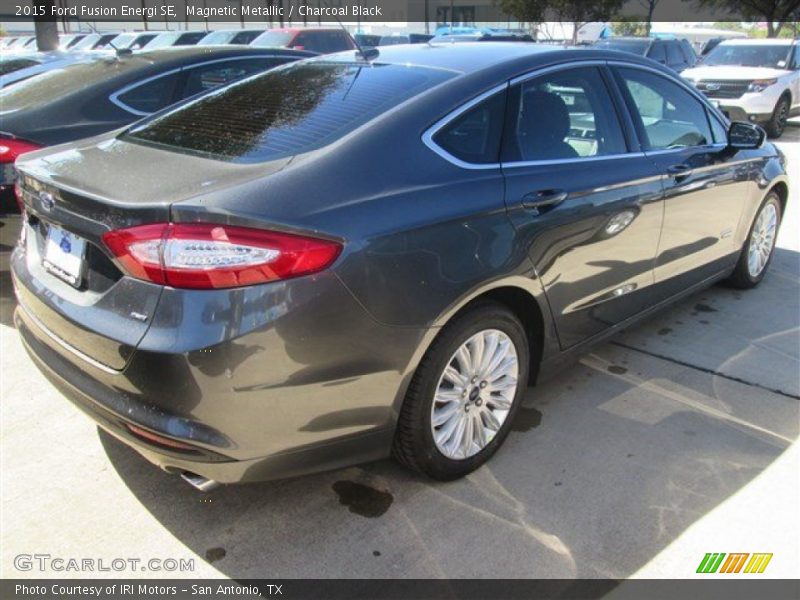 Magnetic Metallic / Charcoal Black 2015 Ford Fusion Energi SE