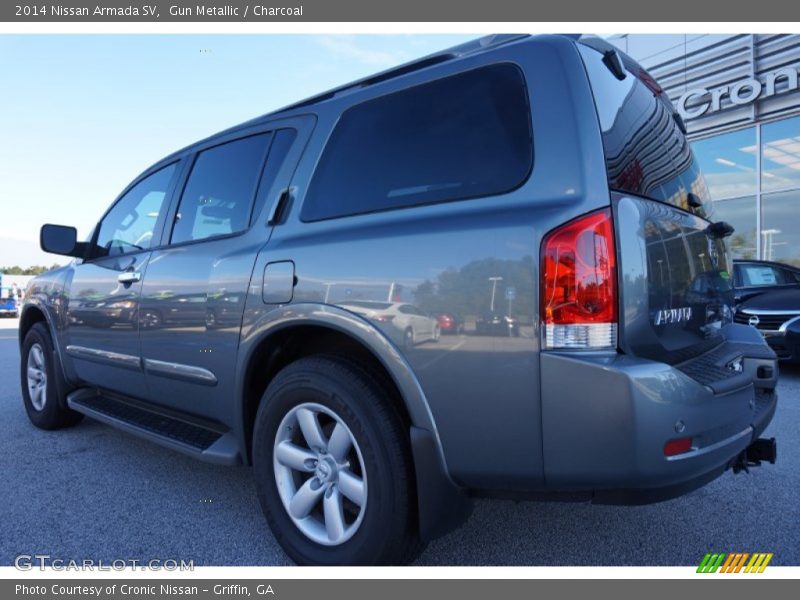 Gun Metallic / Charcoal 2014 Nissan Armada SV