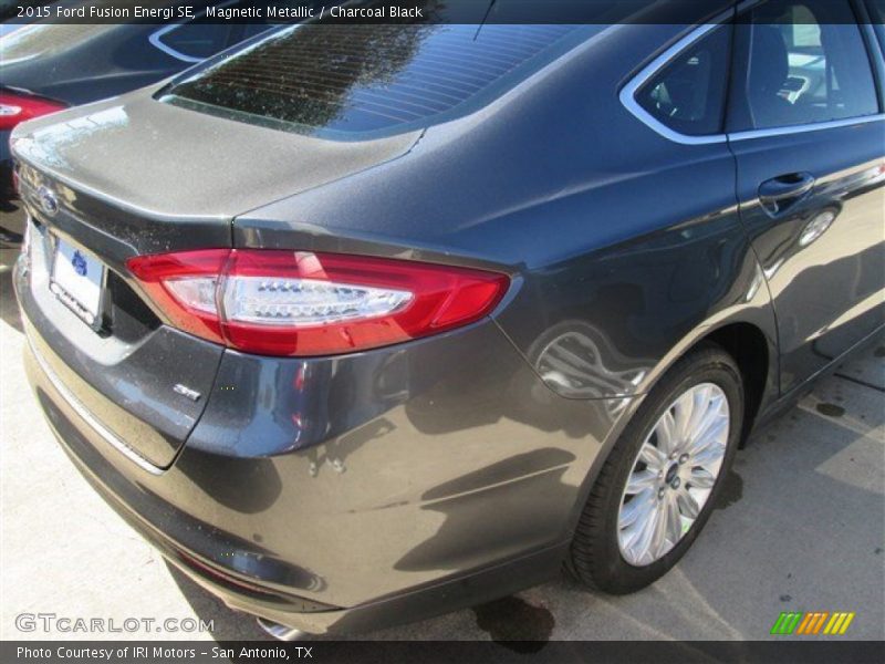 Magnetic Metallic / Charcoal Black 2015 Ford Fusion Energi SE