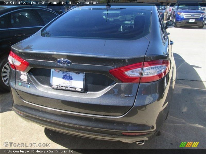 Magnetic Metallic / Charcoal Black 2015 Ford Fusion Energi SE