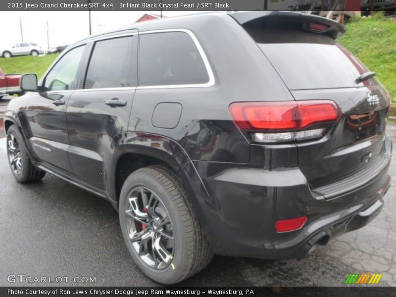 Brilliant Black Crystal Pearl / SRT Black 2015 Jeep Grand Cherokee SRT 4x4