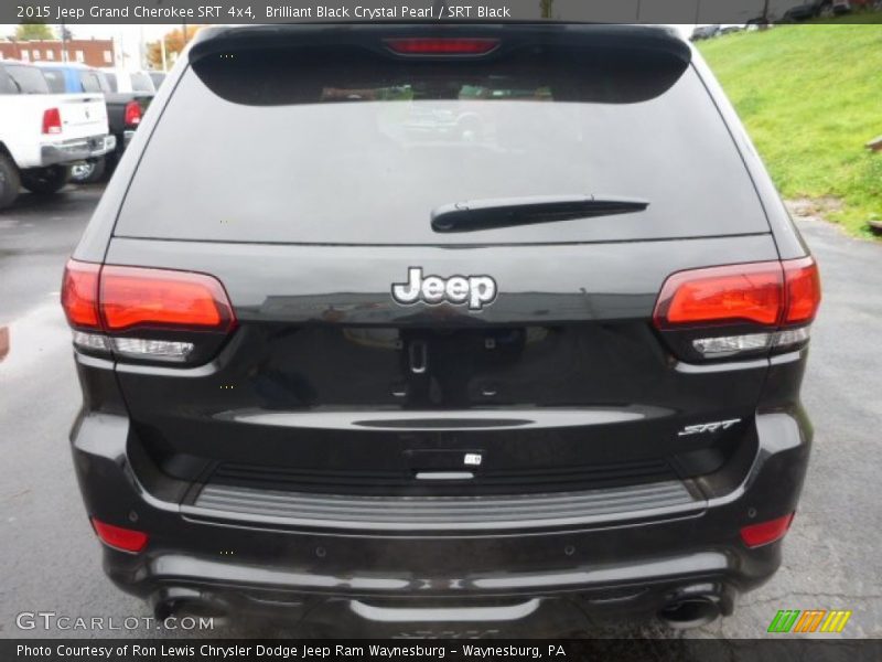 Brilliant Black Crystal Pearl / SRT Black 2015 Jeep Grand Cherokee SRT 4x4
