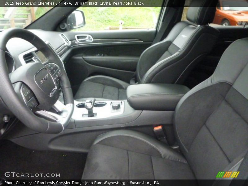 Brilliant Black Crystal Pearl / SRT Black 2015 Jeep Grand Cherokee SRT 4x4