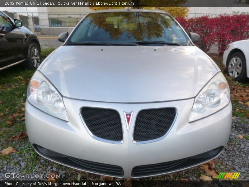  2009 G6 GT Sedan Quicksilver Metallic