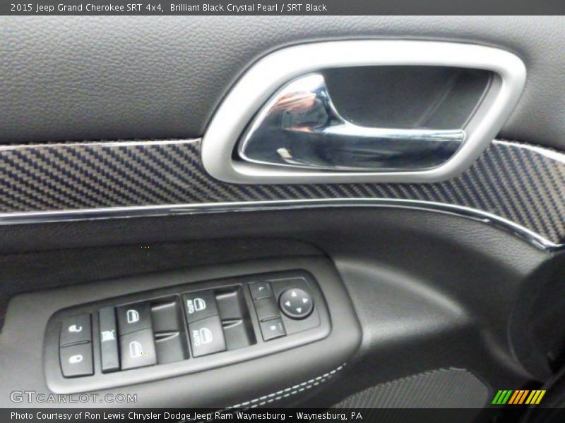 Brilliant Black Crystal Pearl / SRT Black 2015 Jeep Grand Cherokee SRT 4x4