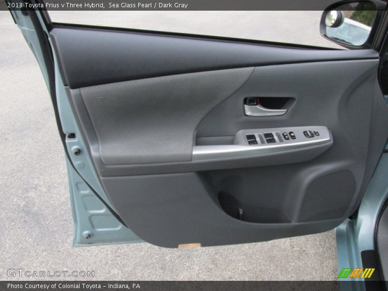 Door Panel of 2013 Prius v Three Hybrid