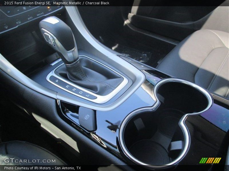 Magnetic Metallic / Charcoal Black 2015 Ford Fusion Energi SE