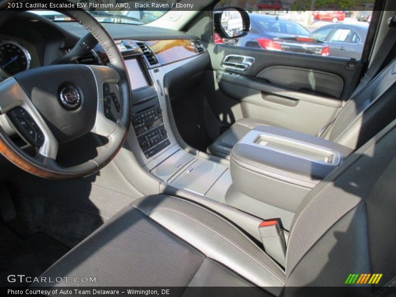 Black Raven / Ebony 2013 Cadillac Escalade ESV Platinum AWD