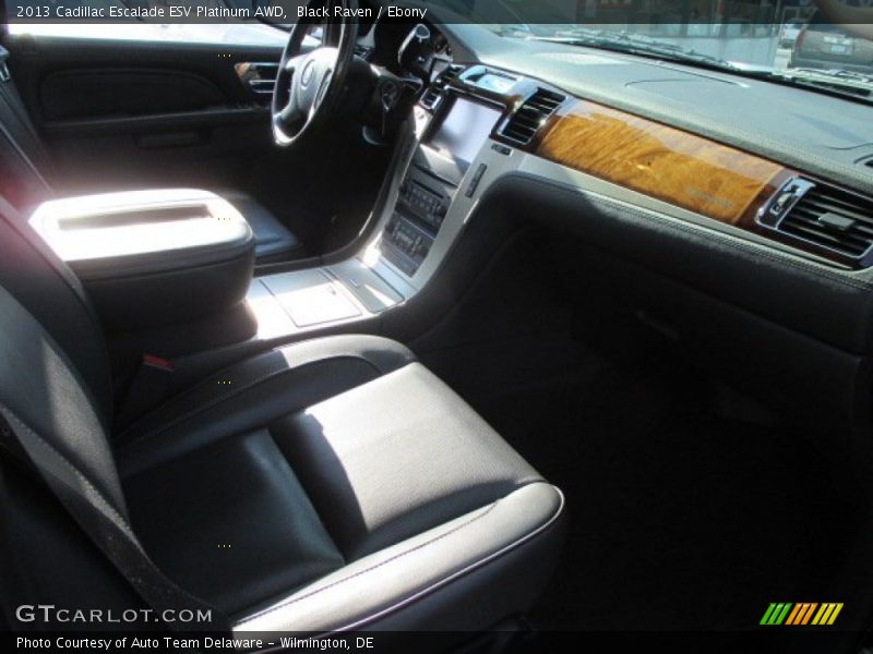 Black Raven / Ebony 2013 Cadillac Escalade ESV Platinum AWD
