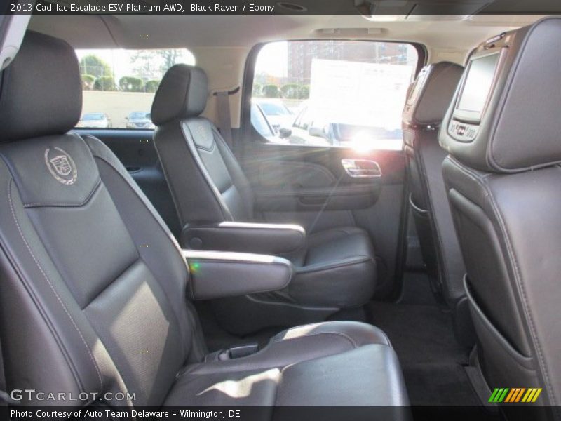 Black Raven / Ebony 2013 Cadillac Escalade ESV Platinum AWD