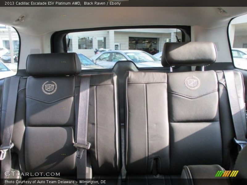Black Raven / Ebony 2013 Cadillac Escalade ESV Platinum AWD
