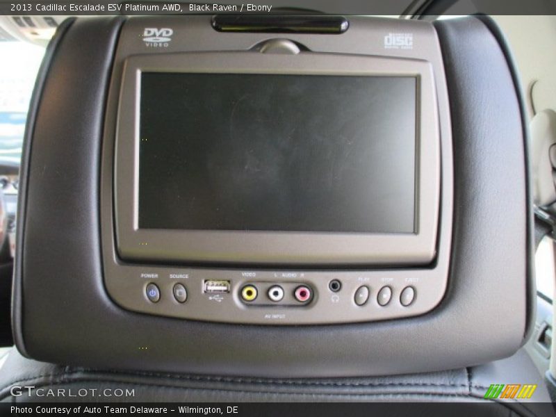 Black Raven / Ebony 2013 Cadillac Escalade ESV Platinum AWD