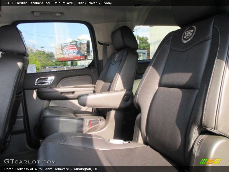 Black Raven / Ebony 2013 Cadillac Escalade ESV Platinum AWD