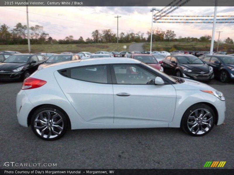 Century White / Black 2015 Hyundai Veloster